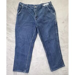 Carhartt FR‎ Carpenter Denim Blue Jeans Size 40X30